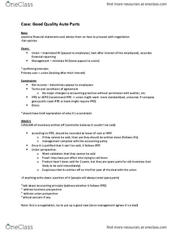 ACTG 2011 Lecture Notes - Lecture 7: Earnout, Net Income, Financial Statement thumbnail