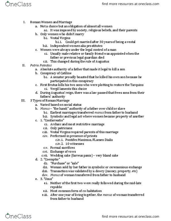 CLASSIC 20 Lecture Notes - Lecture 17: Olive Oil, Sicyon, Social Policy thumbnail