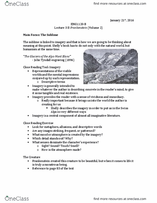 ENG 1120 Lecture Notes - Lecture 3: Swiss Alps, Lightning thumbnail