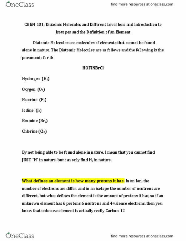 CHEM 101L Chapter Notes - Chapter 1.7: Fluorine, Standard Deviation, Chlorine thumbnail