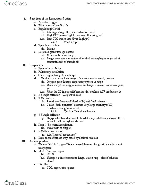 LIFESCI 2 Lecture Notes - Lecture 17: Medulla Oblongata, Phrenic Nerve, Carotid Body thumbnail