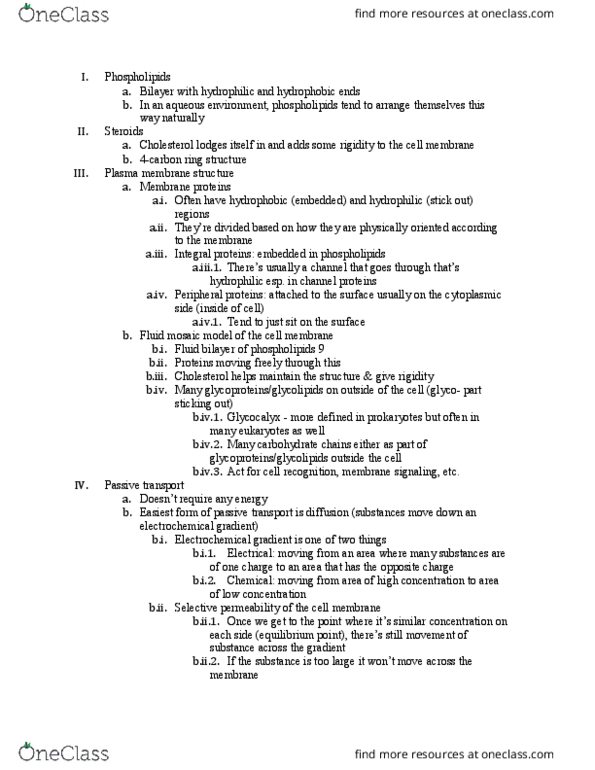 LIFESCI 2 Lecture Notes - Lecture 4: Gonad, Autophosphorylation, Pinocytosis thumbnail