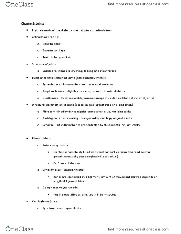 BIOL 2021 Lecture Notes - Lecture 5: Map Projection, Fibular Collateral Ligament, Posterior Cruciate Ligament thumbnail