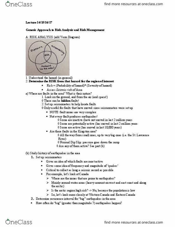 GEOL 106 Lecture Notes - Lecture 14: Subsidence, Baby Powder, San Andreas Fault thumbnail
