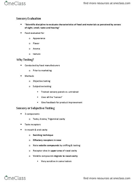 NUT-1202 Lecture Notes - Lecture 2: Umami, Rheology, Food Safety thumbnail