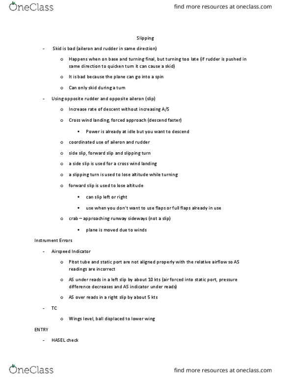 AVIA101 Lecture Notes - Lecture 23: Taxiway, Gust Co. Ltd., Wake Turbulence thumbnail