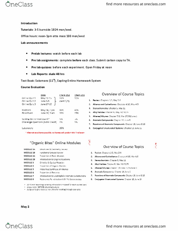 CHEM 212 Lecture Notes - Lecture 1: Atomic Number, Werner Heisenberg, Antibonding Molecular Orbital thumbnail