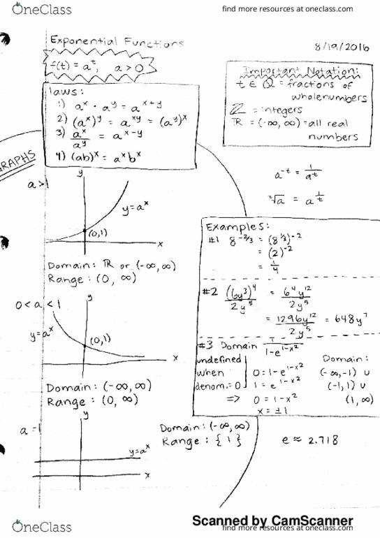 MATH-1060 Lecture 1: Exponential and Inverse Functions thumbnail