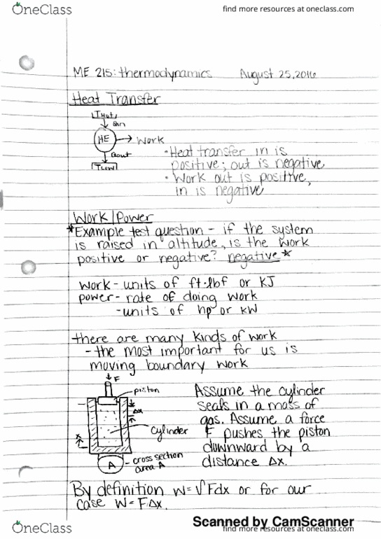 ME 215 Lecture 4: Thermo August 24 thumbnail