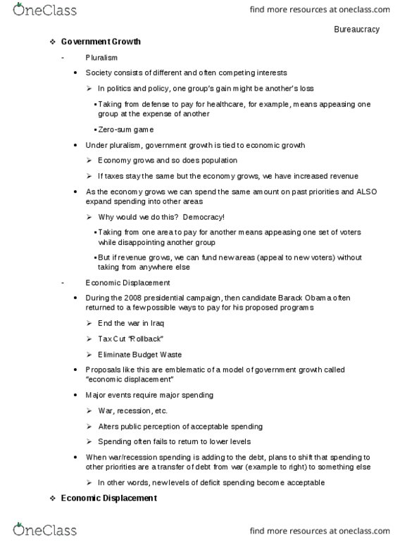 Political Science POLS-Y 103 Lecture Notes - Lecture 8: September 11 Attacks thumbnail