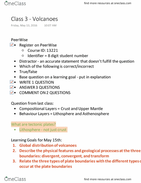 EOSC 114 Lecture 3: Class 3 - Volcanoes I thumbnail