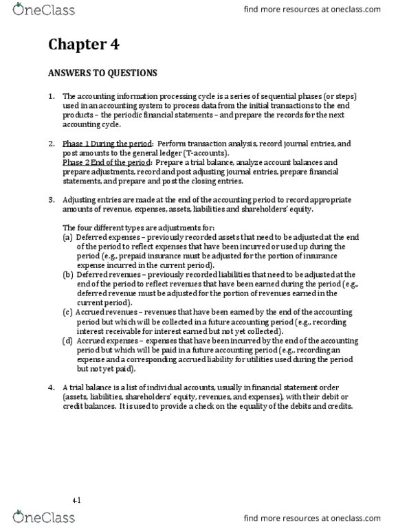 AFM101 Chapter 4: Chapter 4 Solutions thumbnail