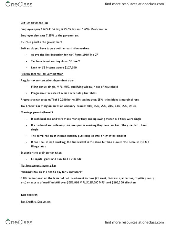 ACCT 3200 Lecture Notes - Lecture 8: Earned Income Tax Credit, Foreign Tax Credit, Child Tax Credit thumbnail