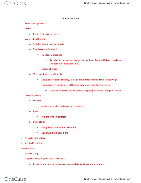 AVIA102 Chapter Notes - Chapter 1: Aileron, Centripetal Force thumbnail