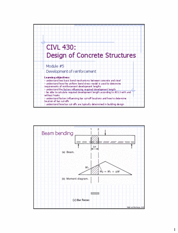 CIVL 430 Lecture Notes - Stress (Mechanics), Stirrup thumbnail