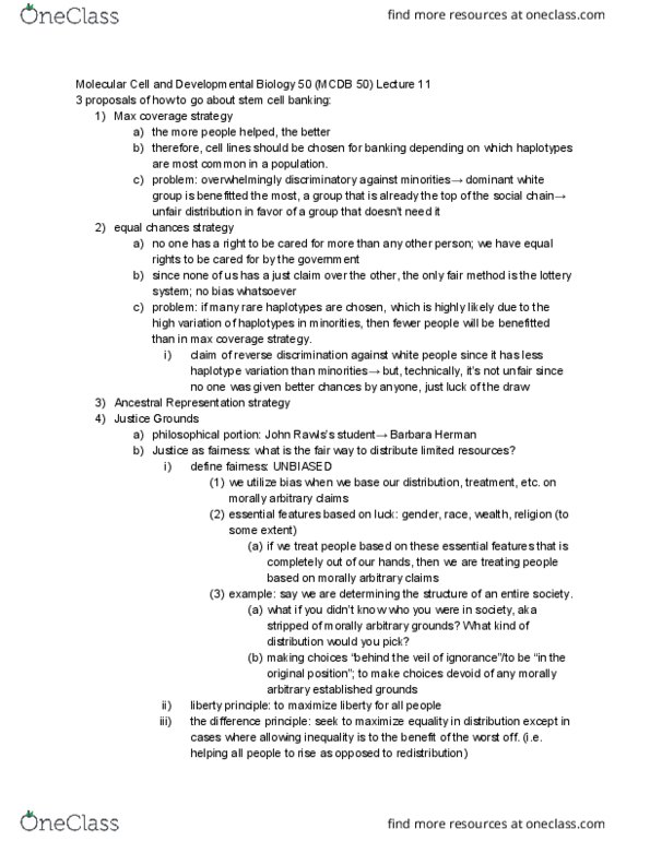 MCD BIO 50 Lecture 11: 3/7/16 thumbnail