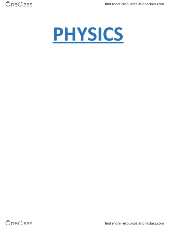 PHYS 101 Lecture 1: PHYSICS thumbnail