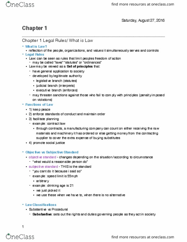 MANAGMNT 260 Chapter 1: Chapter 1 notes- OneClass PDF thumbnail