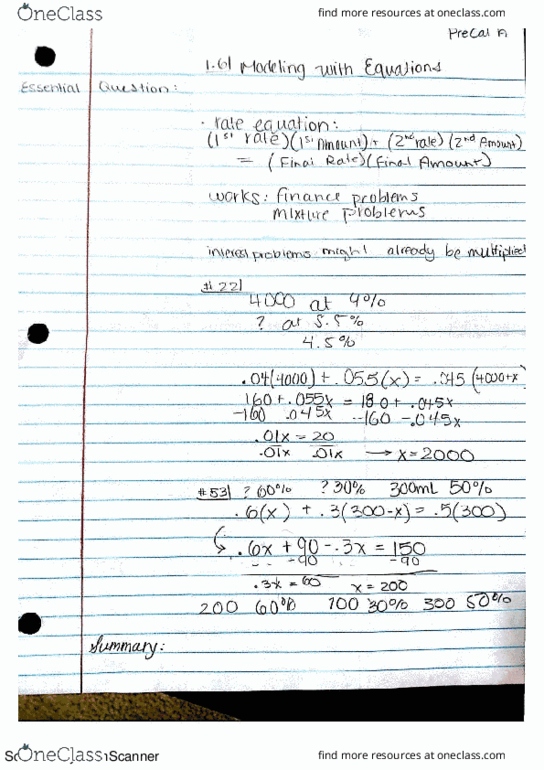 MATH 019 Lecture 11: Modeling Functions Using Equations thumbnail