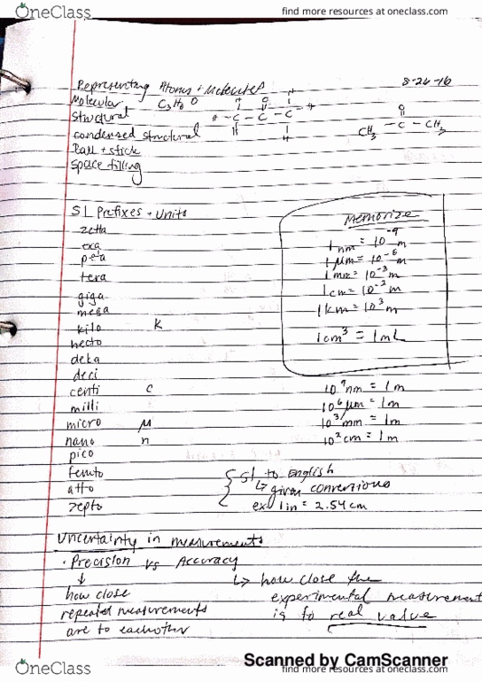 CHEM 111 Lecture 2: Units and sigfigs thumbnail