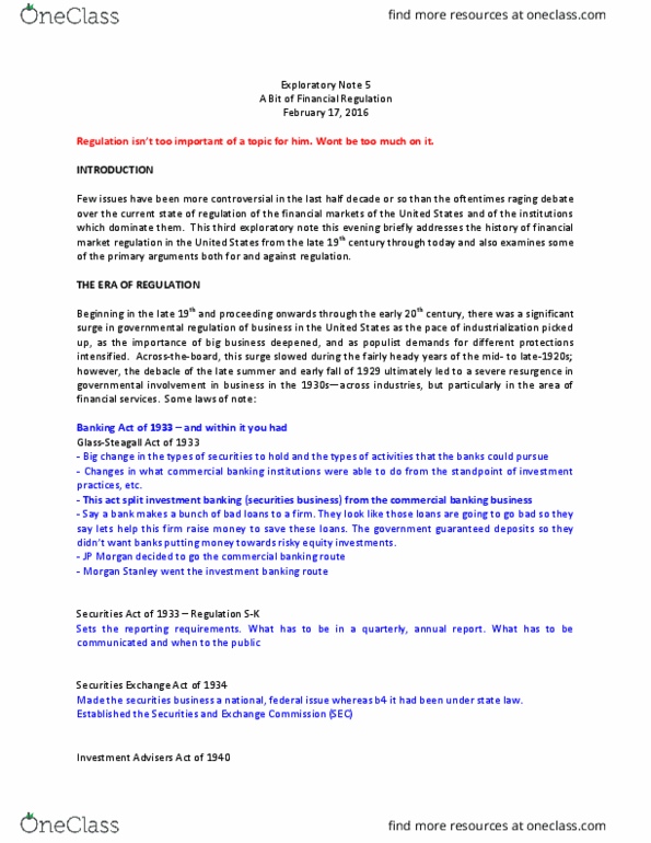 FINC314 Lecture Notes - Lecture 2: Friedrich Hayek, Morgan Stanley, Financial Adviser thumbnail