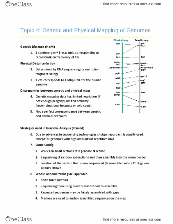 BPS 3101 Lecture Notes - Lecture 4: Restriction Fragment Length Polymorphism, Proof By Exhaustion, Tandem Repeat thumbnail