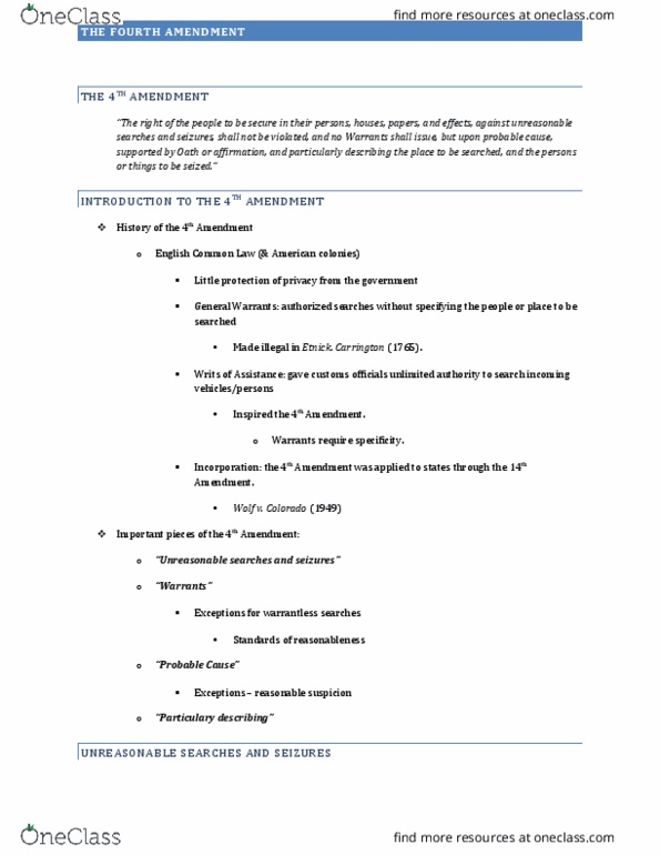 CJ 3552 Lecture Notes - Lecture 2: English Law, Implied Consent thumbnail