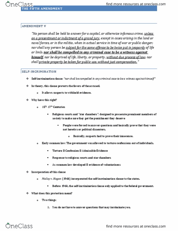 CJ 3552 Lecture Notes - Lecture 12: Eyewitness Identification thumbnail