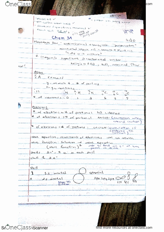 BIOLOGY 1B Lecture 42: Chem 3A thumbnail