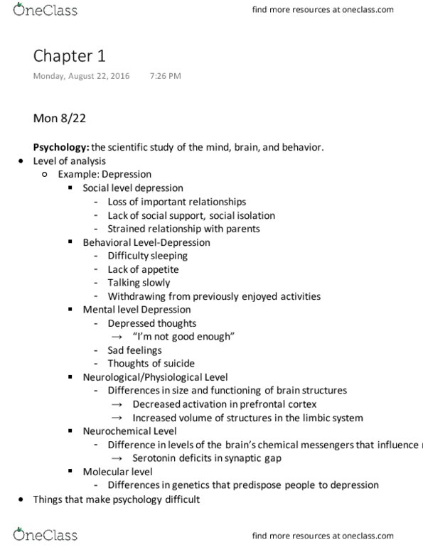 PSYC 1005 Lecture 1: Chapter 1-Psych thumbnail