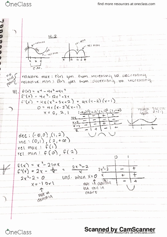 MATH 1201 Lecture 3: Introduction to Concavity of Functions thumbnail