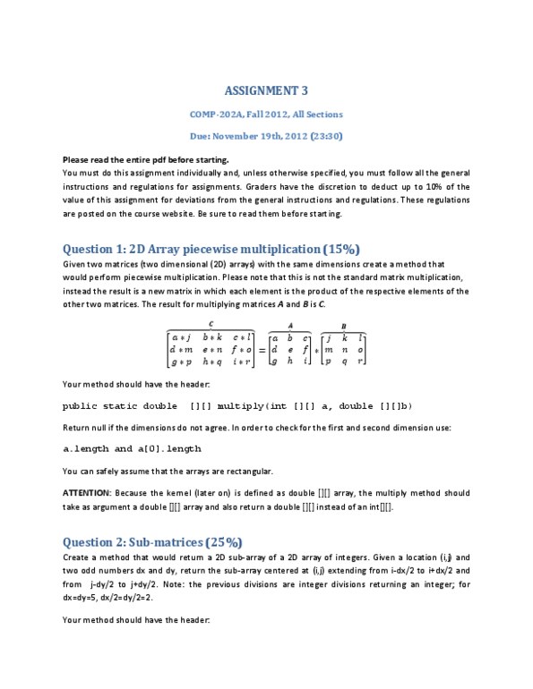 COMP 202 Lecture Notes - Grayscale, Convolution, Edge Detection thumbnail