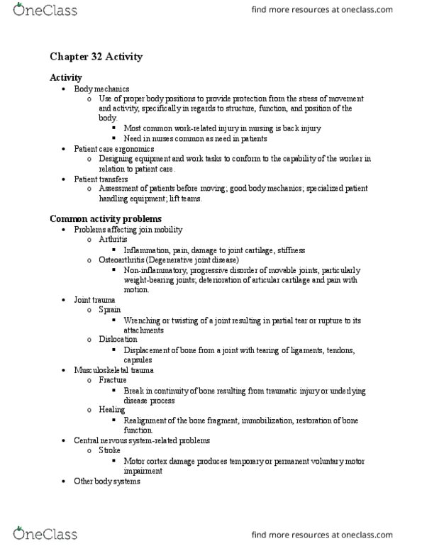 NURSE-3101 Lecture Notes - Lecture 2: Urinary Tract Infection, Urinary Retention, Cardiac Arrhythmia thumbnail