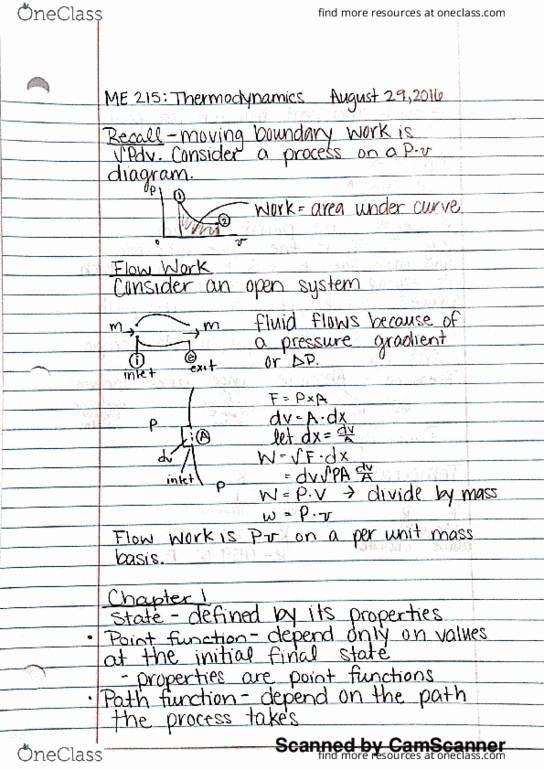 ME 215 Lecture 6: Thermo August 29 thumbnail