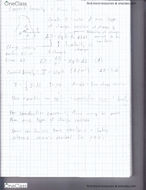 EEE 241 Lecture 3: Notes 3 Current and Conductance thumbnail