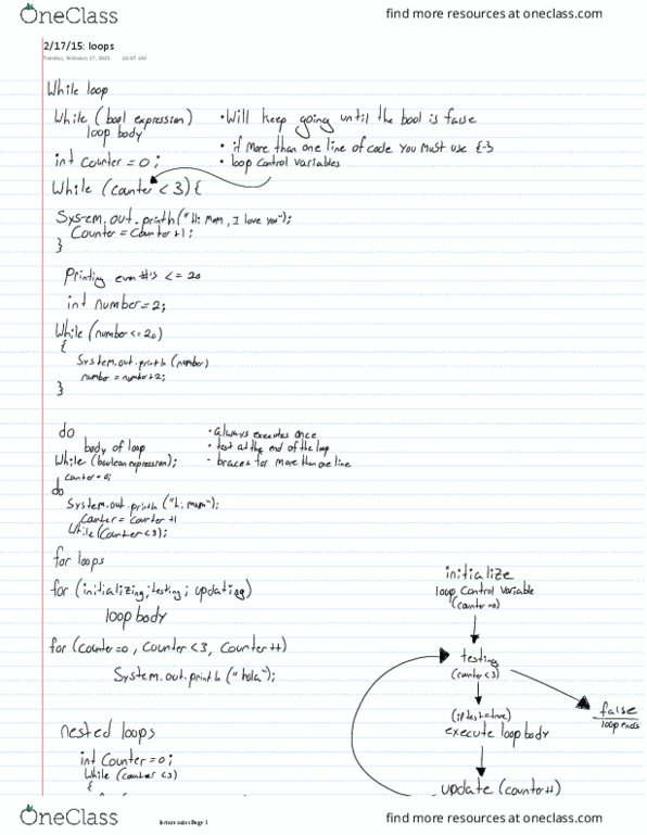 COSC 111 Lecture 4: loops thumbnail