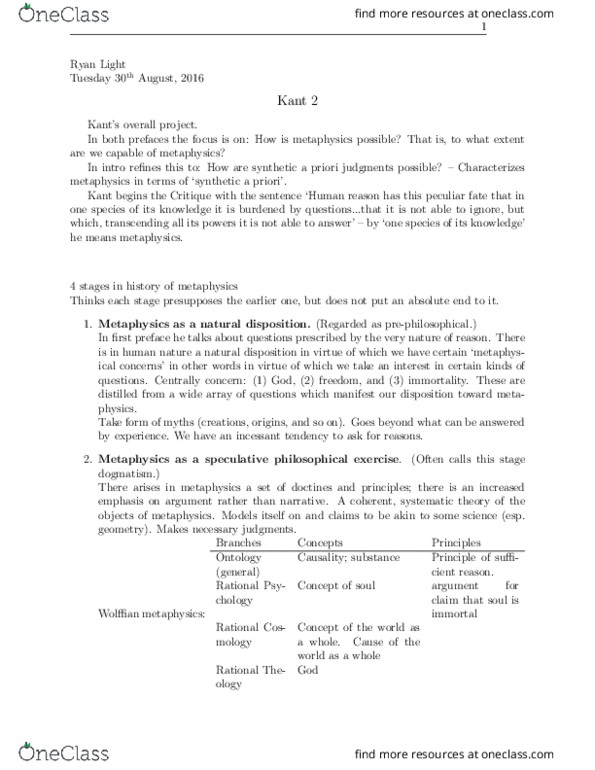 PHILOS 178 Lecture Notes - Lecture 2: Dogma, Psy thumbnail