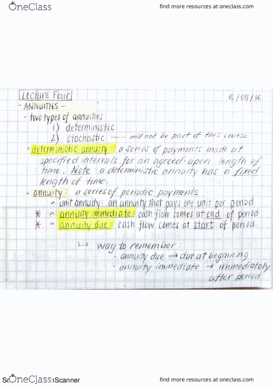 ACT240H1 Lecture 4: ACT240 Week 4 Lecture Notes thumbnail