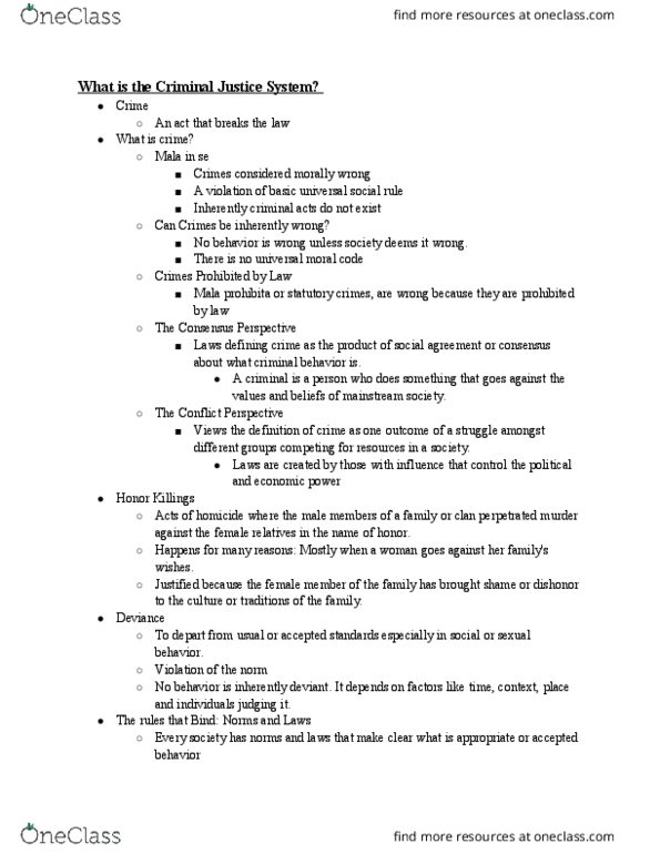 CCJ 3024 Lecture Notes - Lecture 1: Individual And Group Rights, Moral Panic thumbnail