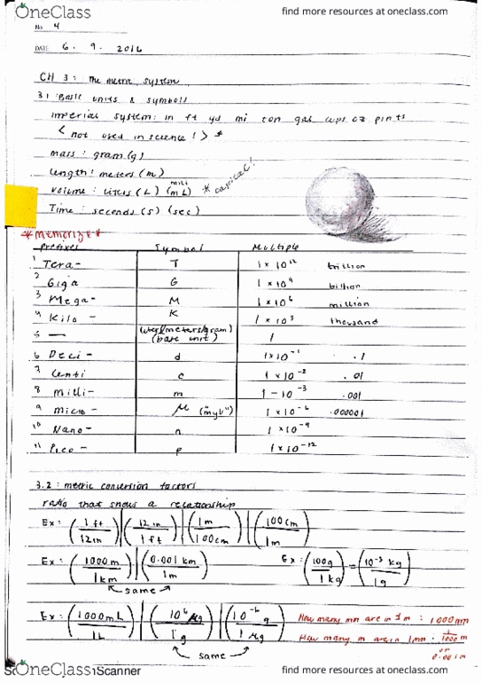 CHEM 305 Lecture 4: ch 3: (pt1) The Metric System thumbnail