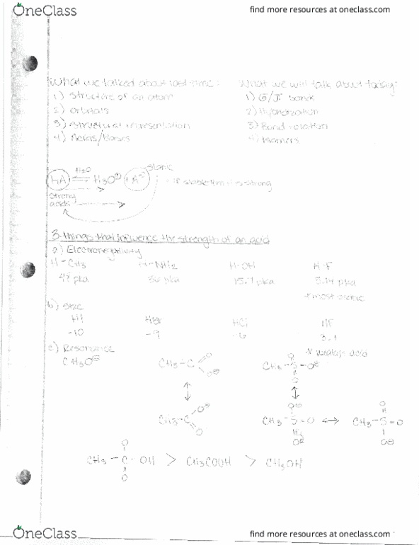 CHEM 3331 Lecture 3: Organic Chem (Sigma and Pi Bonds, Hybridization, Bond Rotation, and Isomers) thumbnail