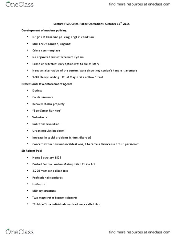 SSCI1000U Lecture Notes - Lecture 5: Constant Contact, Problem Solving, Bow Street Runners thumbnail