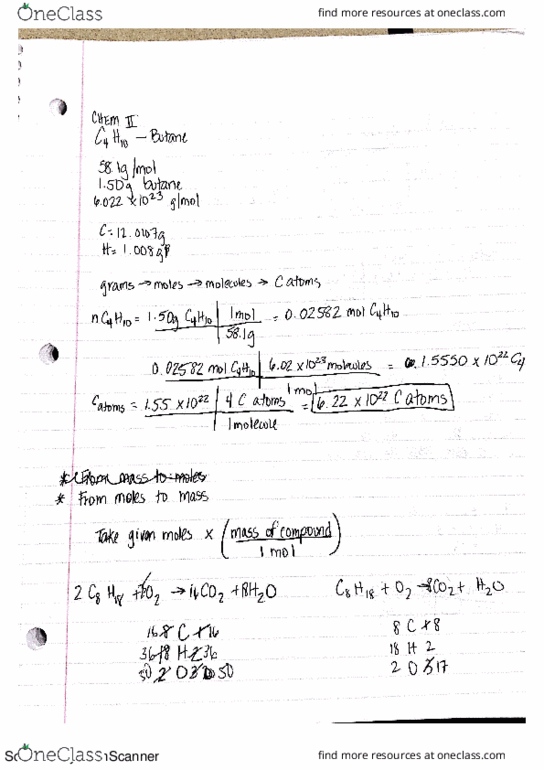 CHEM 1123 Lecture 6: Practice Problems thumbnail