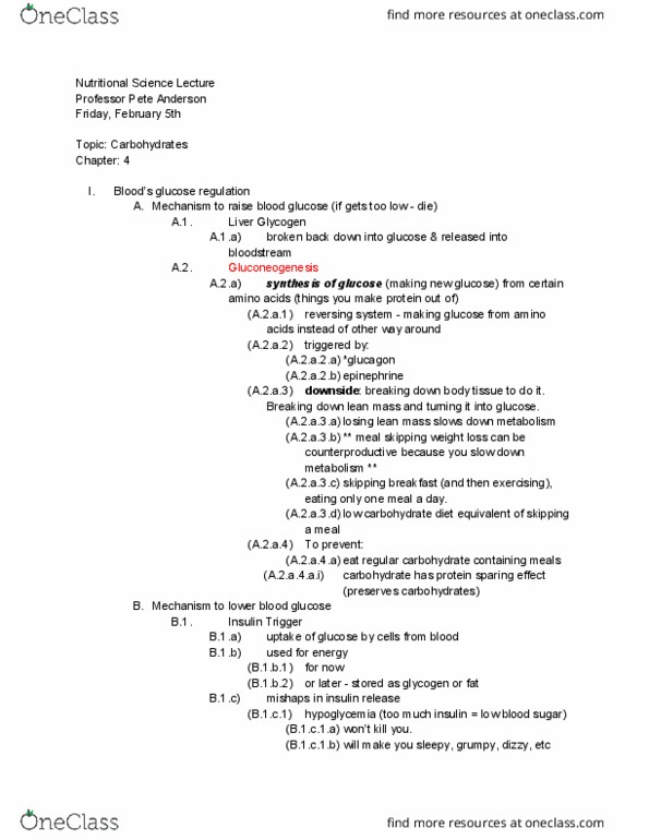 NUTR SCI 132 Lecture Notes - Lecture 11: Polyuria, Dietary Fiber, Part Of Speech thumbnail