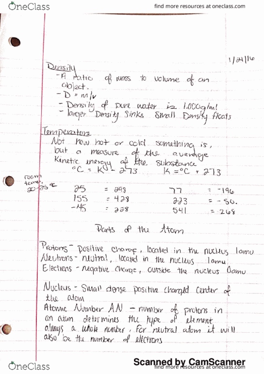 CHEM 1151 Lecture 2: Protons, Neutrons, Electrons thumbnail