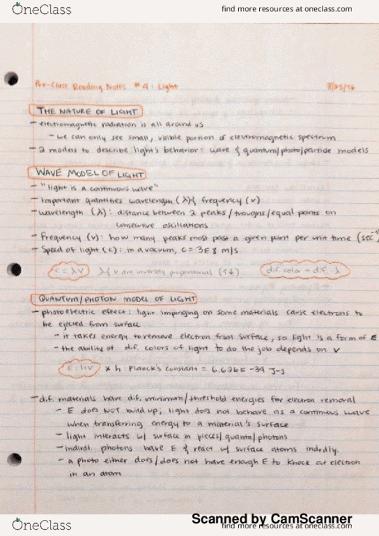 CH 101 Chapter 4: CH101 #4 Pre-Class Reading Notes thumbnail