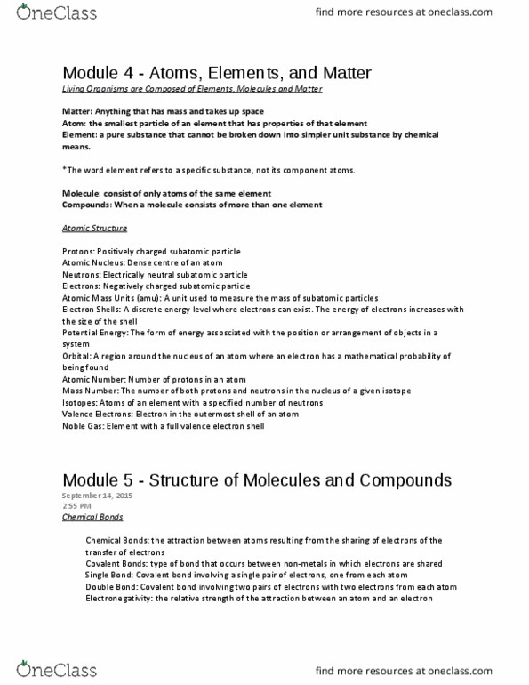 BI110 Chapter Notes - Chapter 4-10: Phosphodiester Bond, Nitrogenous Base, Glycosidic Bond thumbnail