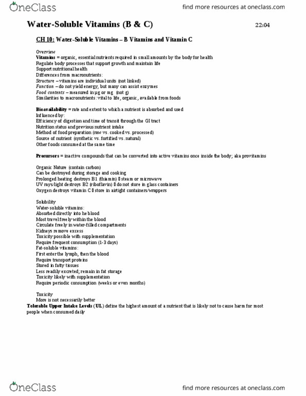 NTDT200 Chapter Notes - Chapter 10-11: Malabsorption, Goblet Cell, Acne Vulgaris thumbnail