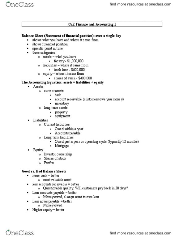 BUS 1000 Lecture Notes - Lecture 7: Net Income, Promissory Note, Income Statement thumbnail