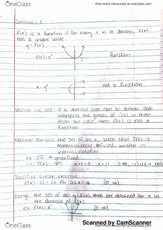 MATH 1260 Lecture 3: Section 1.3 Notes thumbnail